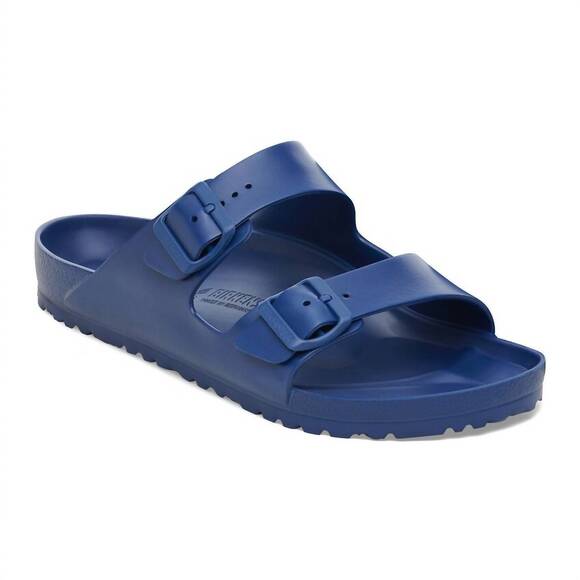 NEW BIRKENSTOCK men's arizona eva sandals in navy - Picture 1 of 6